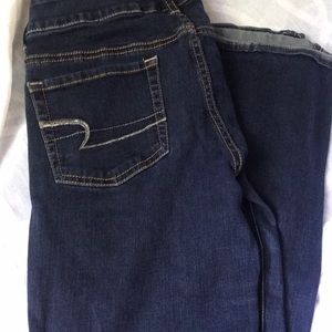 Dark wash jeans